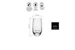 Szklanka wysoka Lunar, 350ml RONA 42331300