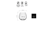 Szklanka niska Wine Solution, 540ml RONA 42451660