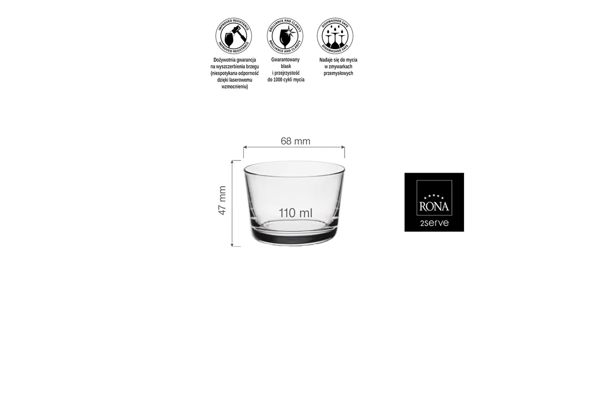 Naczynie na finger food Bodega, 110ml RONA 41930110