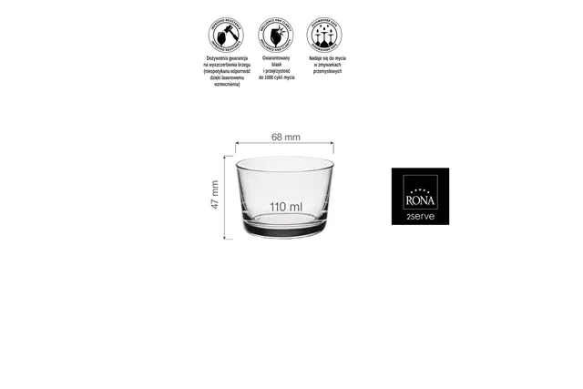 Naczynie na finger food Bodega, 110ml RONA 41930110 Naczynie na finger food Bodega, 110ml RONA 41930110