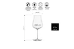 Kieliszek do win białych,różowych oraz młodych czerwonych Linea Umana, 690ml RONA 72873100