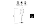 Kieliszek do szampana Edge, 220ml RONA 68290900