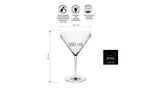 Kieliszek do martini Edge, 390ml RONA 6829R2800