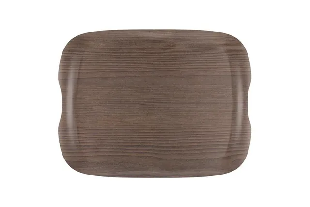 Taca Wave warm wood 430x330 mm Roltex R063079