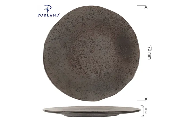 Talerz płytki Ironstone, 170 mm Porland 04SWA000057 Talerz płytki Ironstone, 170 mm Porland 04SWA000057