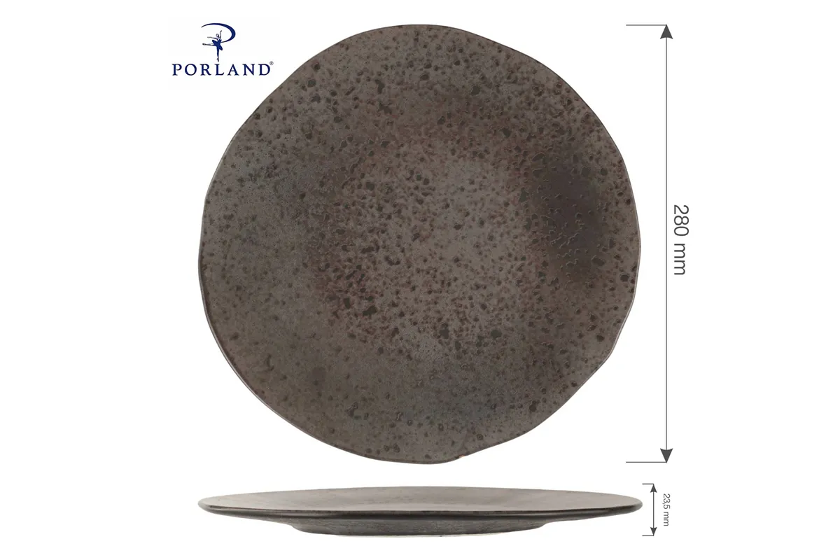 Talerz płytki Ironstone, 288 mm Porland 04SWA000041