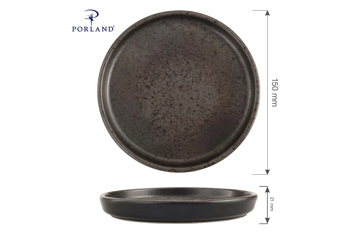Talerz z wysokim rantem Ironstone, 150 mm Porland 04SWA000081