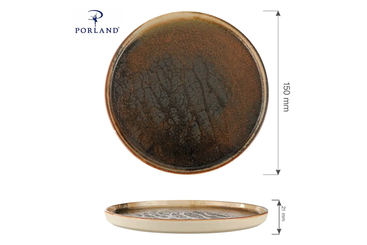 Talerz z wysokim rantem Genesis, 150 mm Porland 04SWA000088