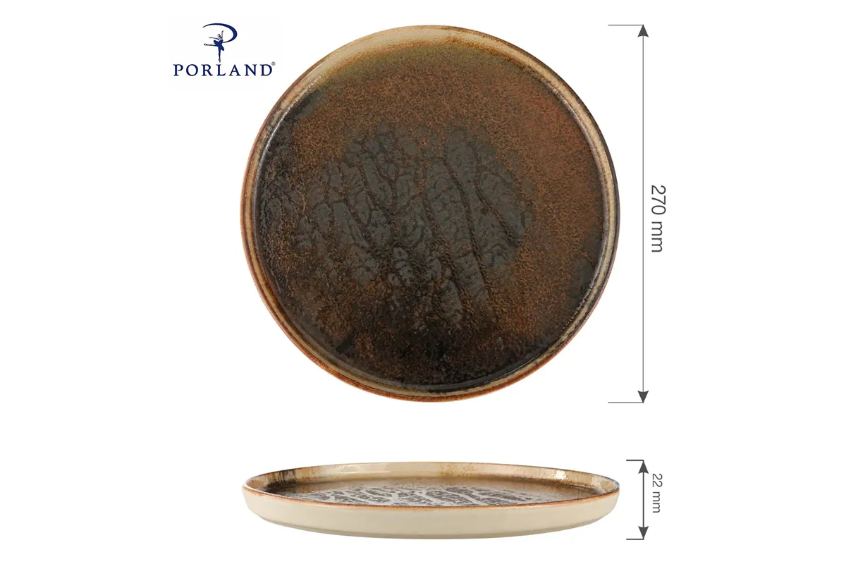Talerz z wysokim rantem Genesis, 270 mm Porland 04SWA000005