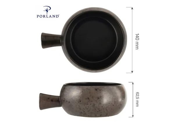 Miska z uchwytem Ironstone, 600 ml, 140 mm Porland 04SWA000097 Miska z uchwytem Ironstone, 600 ml, 140 mm Porland 04SWA000097