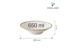 Talerz głęboki Sand 200 mm, 650 ml Porland 04ALM002763