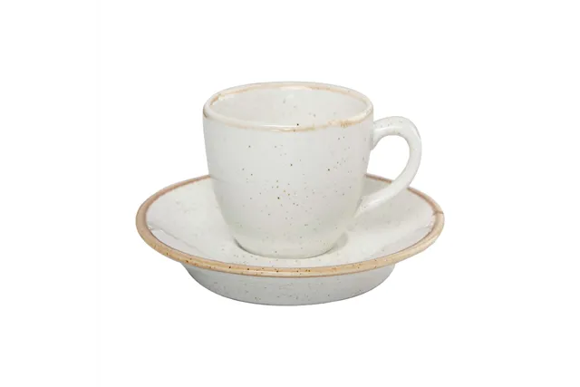 Filiżanka elegancka do espresso Sand 80 ml Porland 04ALM001721 Filiżanka elegancka do espresso Sand 80 ml Porland 04ALM001721