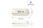 Naczynie do przystawek Sand 160x110 mm Porland 04ALM002052