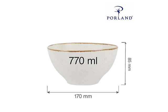 Miska Sand 770 ml Porland 04ALM002429 Miska Sand 770 ml Porland 04ALM002429
