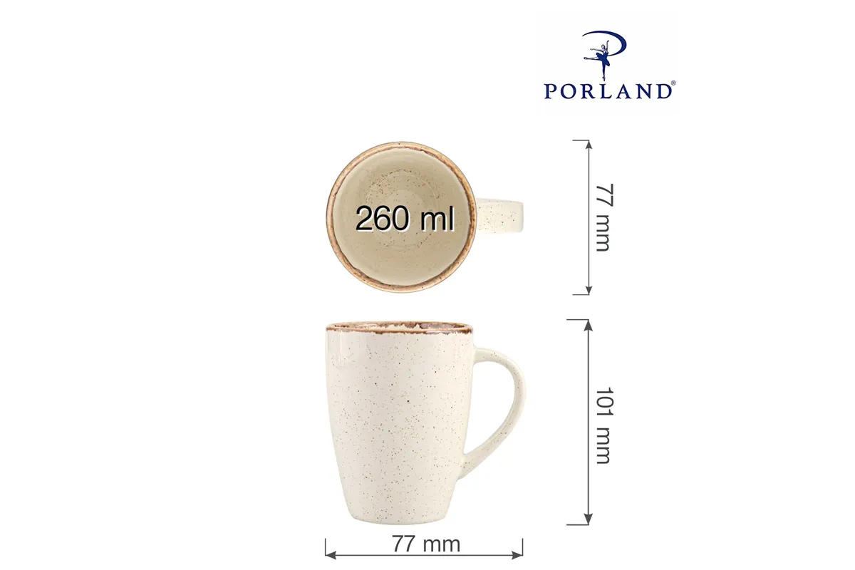 Kubek Sand 260 ml Porland 04ALM001686