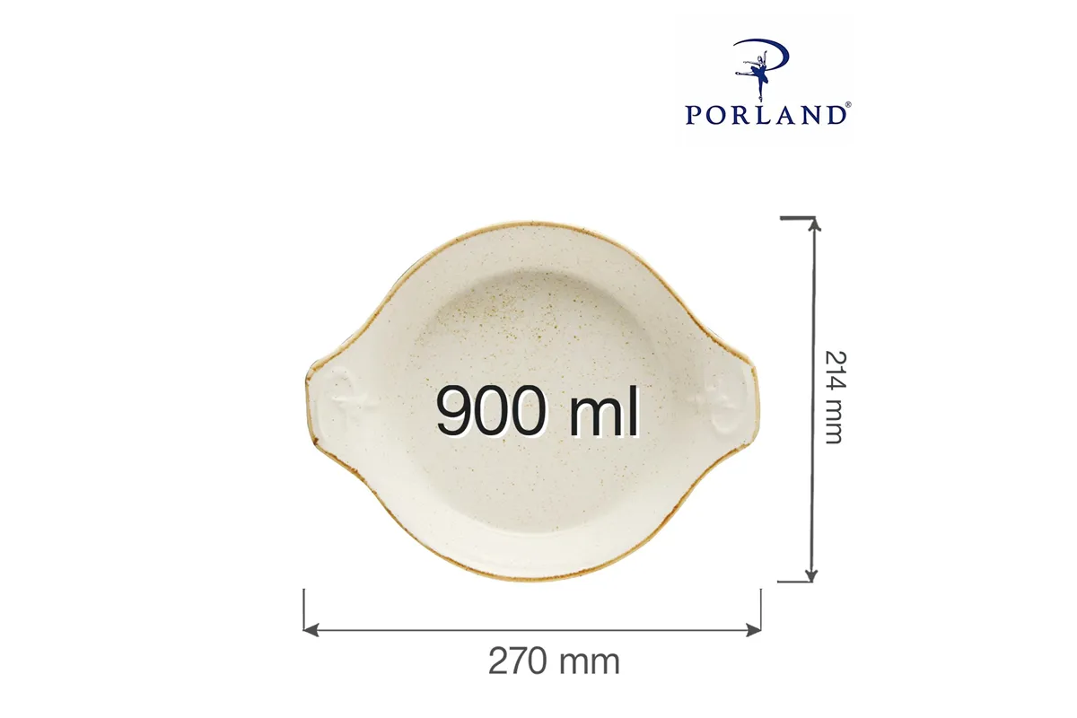 Naczynie do zapiekania Sand 210 mm Porland 04ALM001677