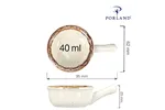 Mini naczynie z rączką Sand 60 mm Porland 04ALM001707