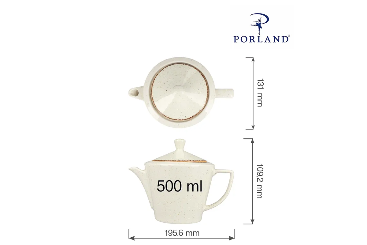 Dzbanek do herbaty Sand 500 ml Porland 04ALM001493