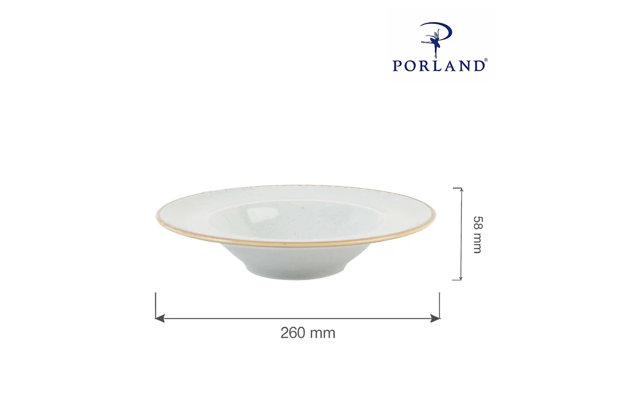 Talerz do pasty Ashen 260 mm Porland 04ALM002256