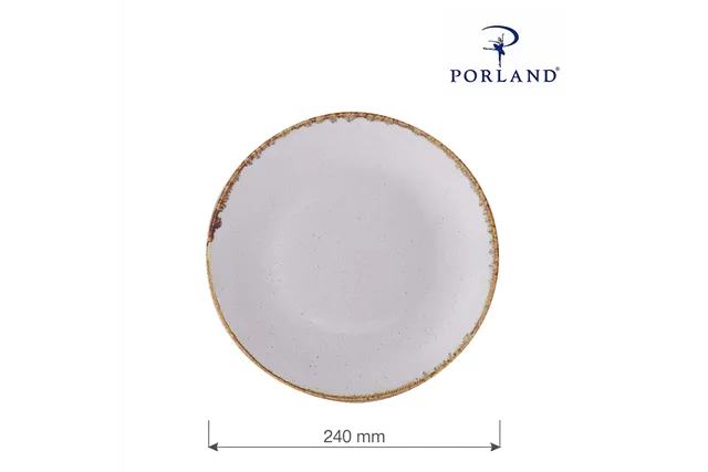 Talerz płytki Ashen 240 mm Porland 04ALM001654 Talerz płytki Ashen 240 mm Porland 04ALM001654