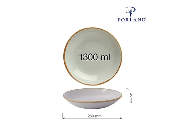 Talerz coupe Ashen 260 mm Porland 04ALM001502 Talerz coupe Ashen 260 mm Porland 04ALM001502
