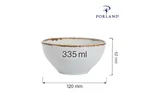 Miska Ashen 335 ml Porland 04ALM002000