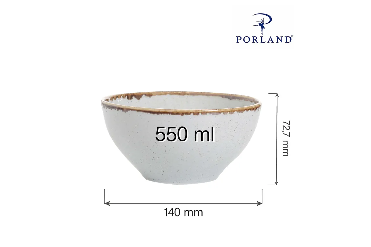 Miska Ashen 550 ml Porland 04ALM003067