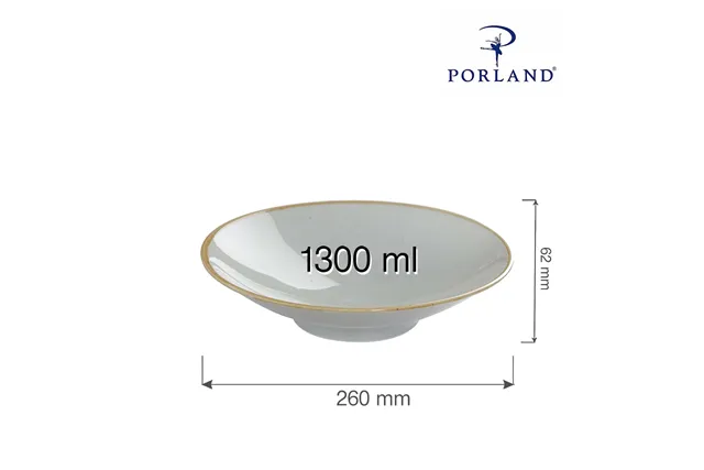 Talerz na stopie Ashen 260 mm Porland 04ALM001946 Talerz na stopie Ashen 260 mm Porland 04ALM001946