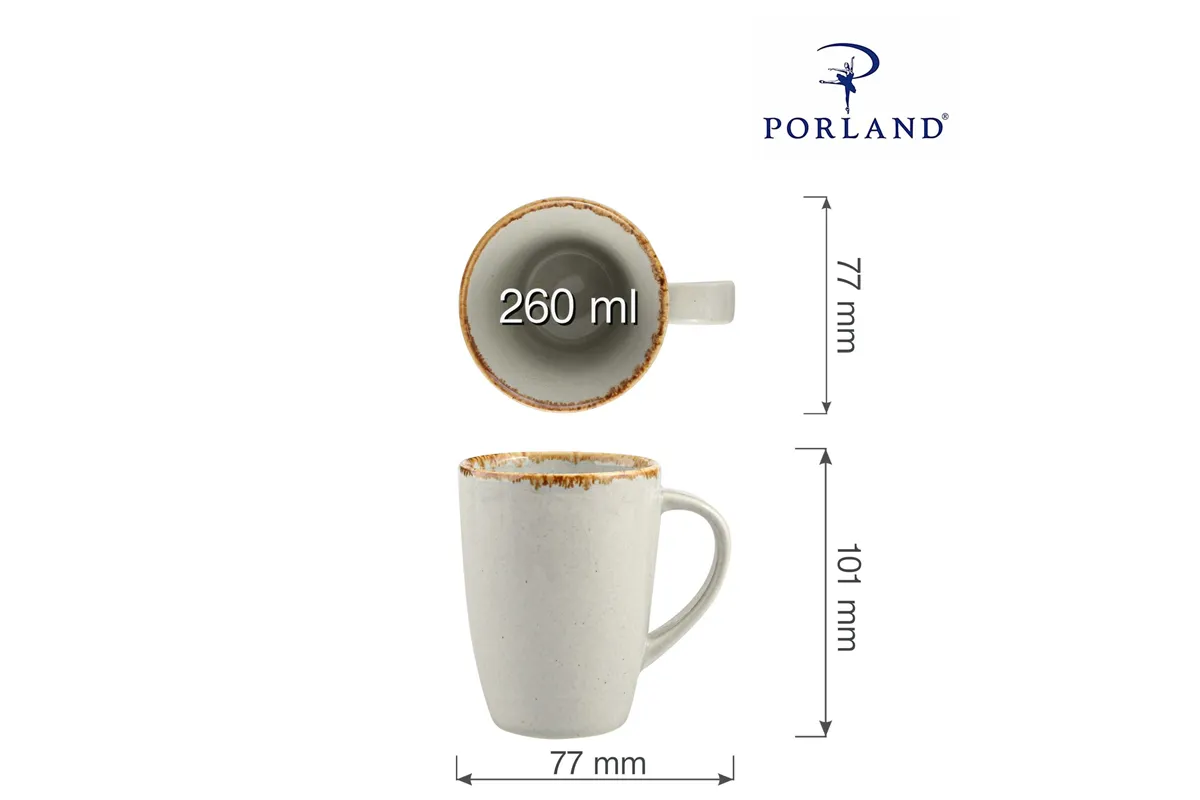 Kubek Ashen 260 ml Porland 04ALM001687