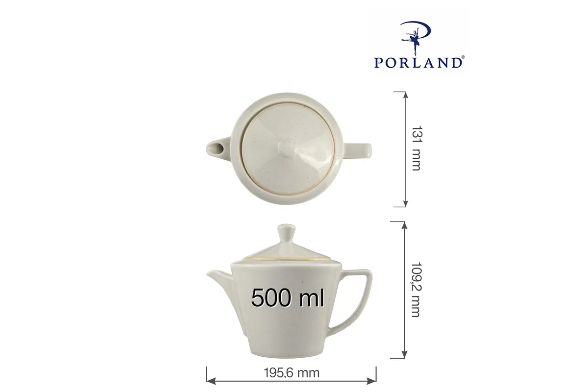 Dzbanek do herbaty Ashen 500 ml Porland 04ALM001494