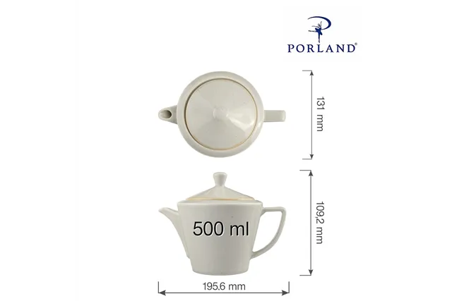 Dzbanek do herbaty Ashen 500 ml Porland 04ALM001494 Dzbanek do herbaty Ashen 500 ml Porland 04ALM001494