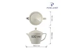 Dzbanek do herbaty Ashen 500 ml Porland 04ALM001494