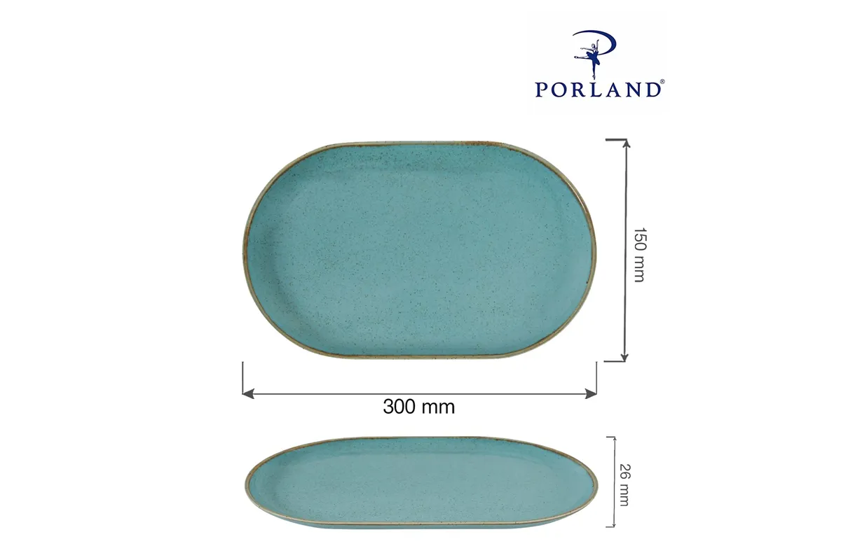 Półmisek owalny Laguna 300x150 mm Porland 04ALM001953