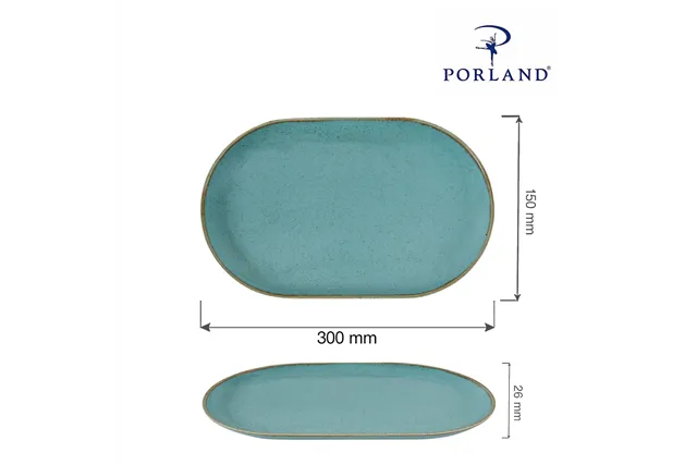 Półmisek owalny Laguna 300x150 mm Porland 04ALM001953 Półmisek owalny Laguna 300x150 mm Porland 04ALM001953