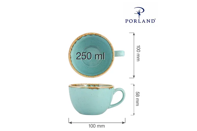 Filiżanka elegancka Laguna 250 ml Porland 04ALM001406 Filiżanka elegancka Laguna 250 ml Porland 04ALM001406