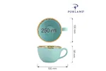 Filiżanka elegancka Laguna 250 ml Porland 04ALM001406