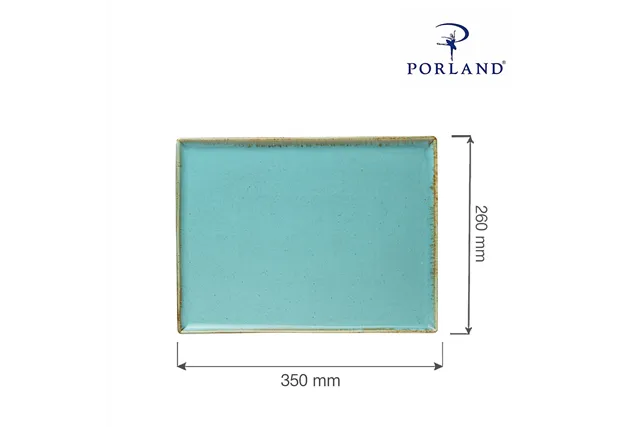 Taca prostokątna Laguna 350x260 mm Porland 04ALM001507 Taca prostokątna Laguna 350x260 mm Porland 04ALM001507