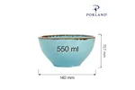 Miska Laguna 550 ml Porland 04ALM003063