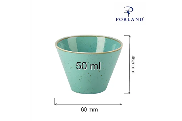 Miska stożkowa Laguna 50 ml Porland 04ALM001411 Miska stożkowa Laguna 50 ml Porland 04ALM001411