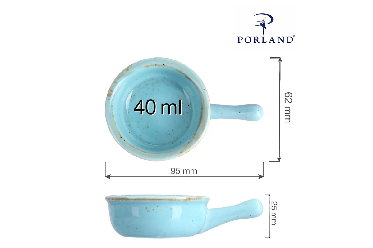 Mini naczynie z rączką Laguna 60 mm Porland 04ALM001705
