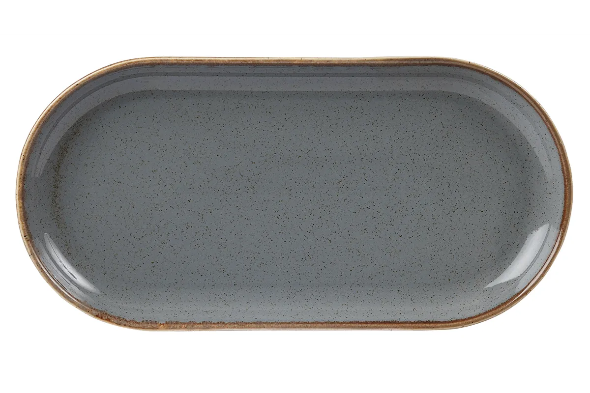 Półmisek owalny Stone 300x150 mm Porland 04ALM002443
