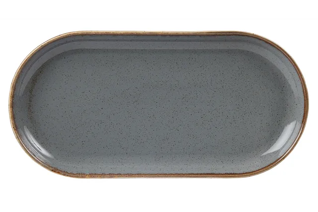 Półmisek owalny Stone 300x150 mm Porland 04ALM002443 Półmisek owalny Stone 300x150 mm Porland 04ALM002443
