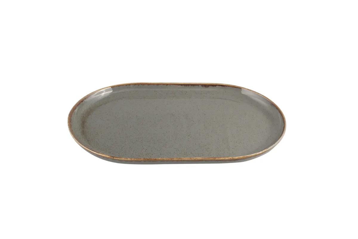 Półmisek owalny Stone 320x200 mm Porland 04ALM002561
