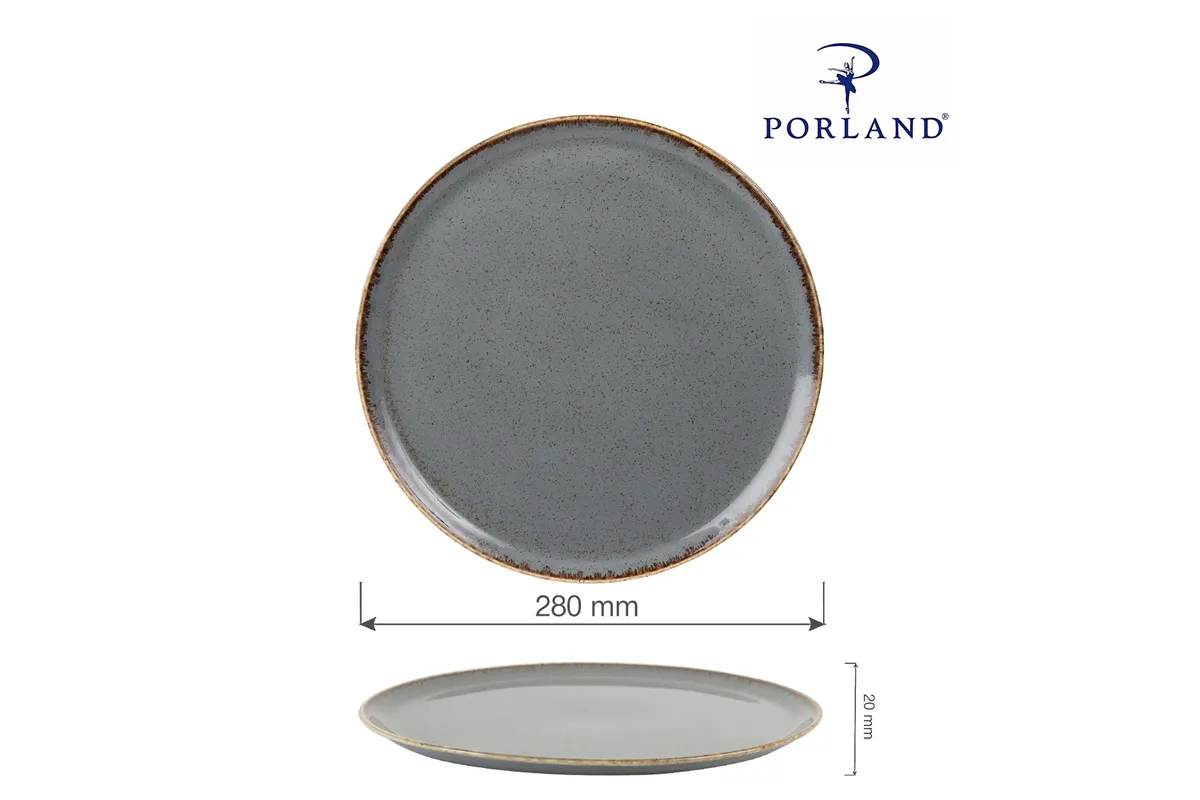 Talerz do pizzy Stone 280 mm Porland 04ALM002446