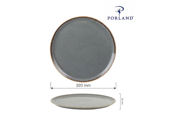 Talerz do pizzy Stone 320 mm Porland 04ALM002447 Talerz do pizzy Stone 320 mm Porland 04ALM002447
