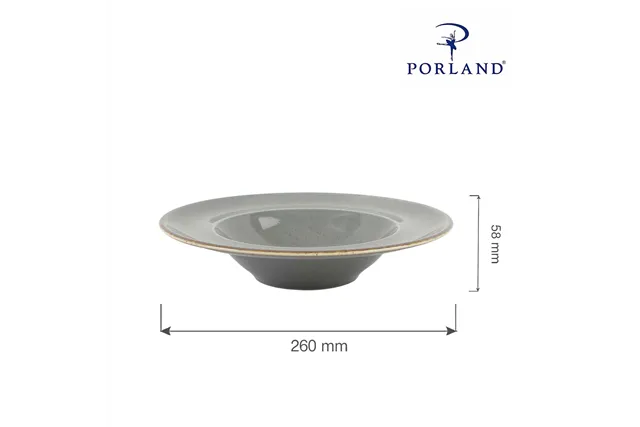 Talerz do pasty Stone 260 mm Porland 04ALM002472 Talerz do pasty Stone 260 mm Porland 04ALM002472