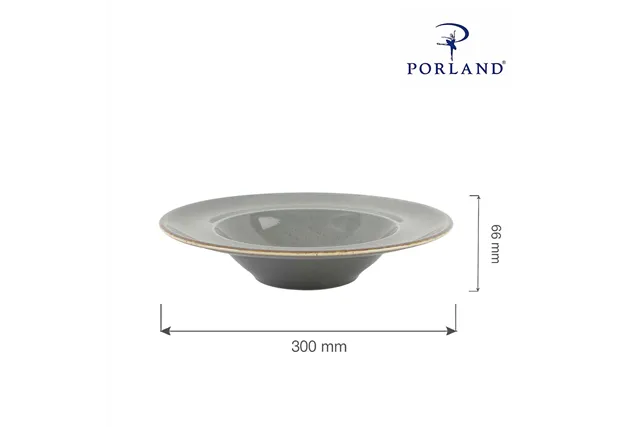 Talerz do pasty Stone 300 mm Porland 04ALM002474 Talerz do pasty Stone 300 mm Porland 04ALM002474