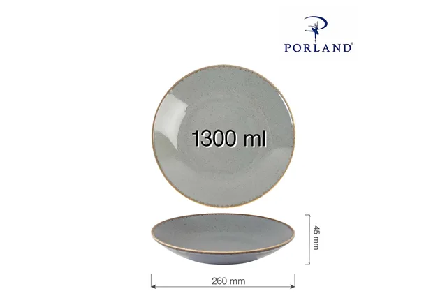 Talerz coupe Stone 260 mm Porland 04ALM002452 Talerz coupe Stone 260 mm Porland 04ALM002452