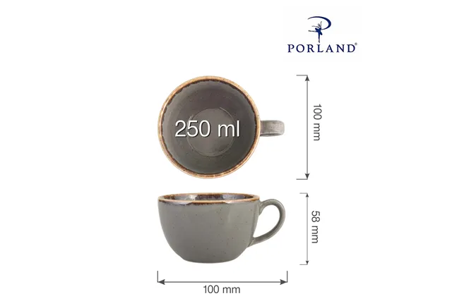 Filiżanka elegancka Stone 250 ml Porland 04ALM002453 Filiżanka elegancka Stone 250 ml Porland 04ALM002453