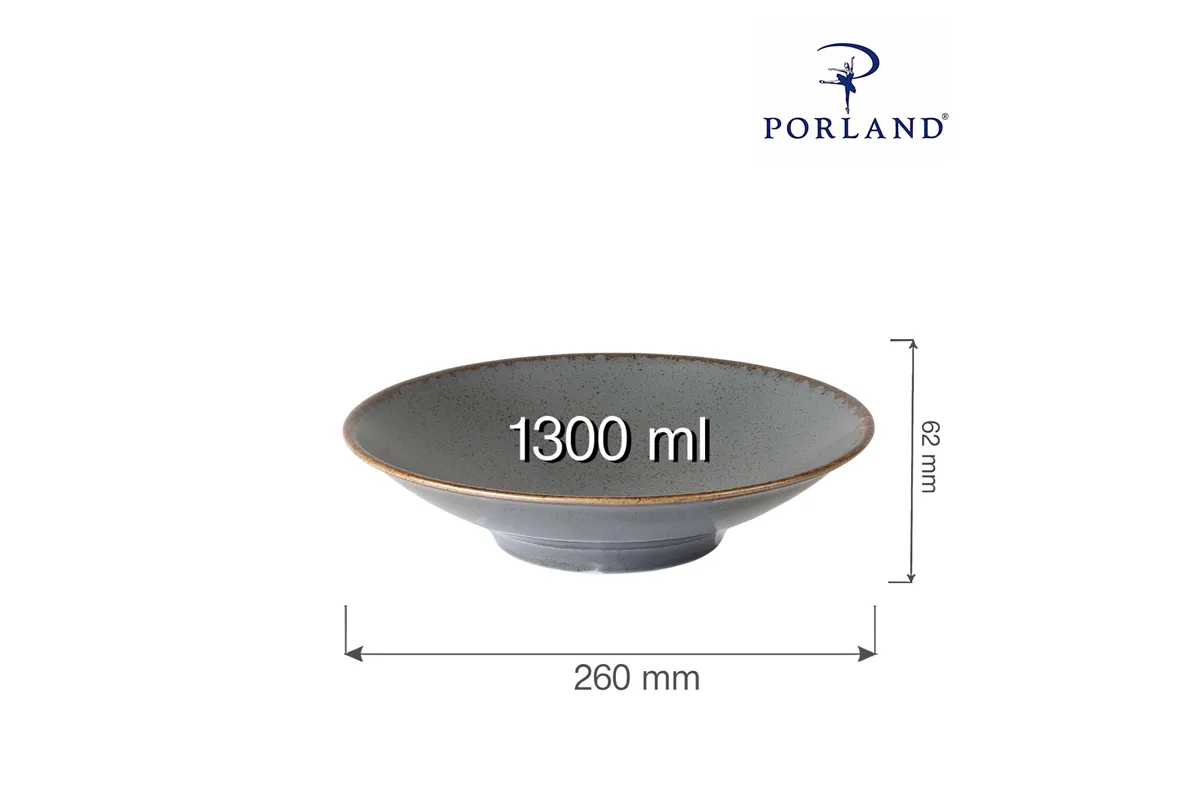 Talerz na stopie Stone 260 mm Porland 04ALM002458